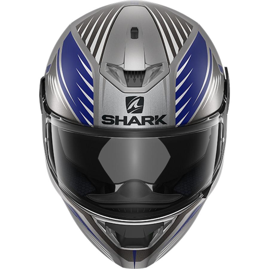 SHARK シャーク Skwal 2 Hallder LEDライト搭載 ヘルメット グレーマットの画像