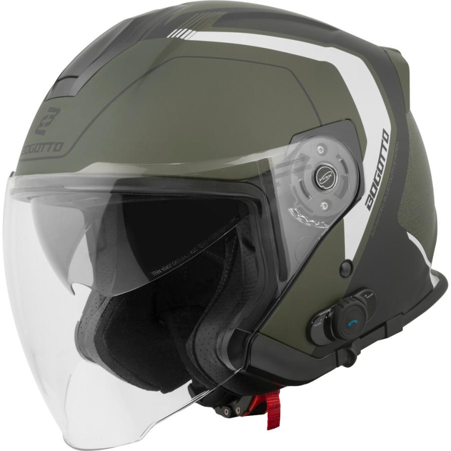 Bogotto ボゴット H586 BT Illus Bluetooth ジェットヘルメット