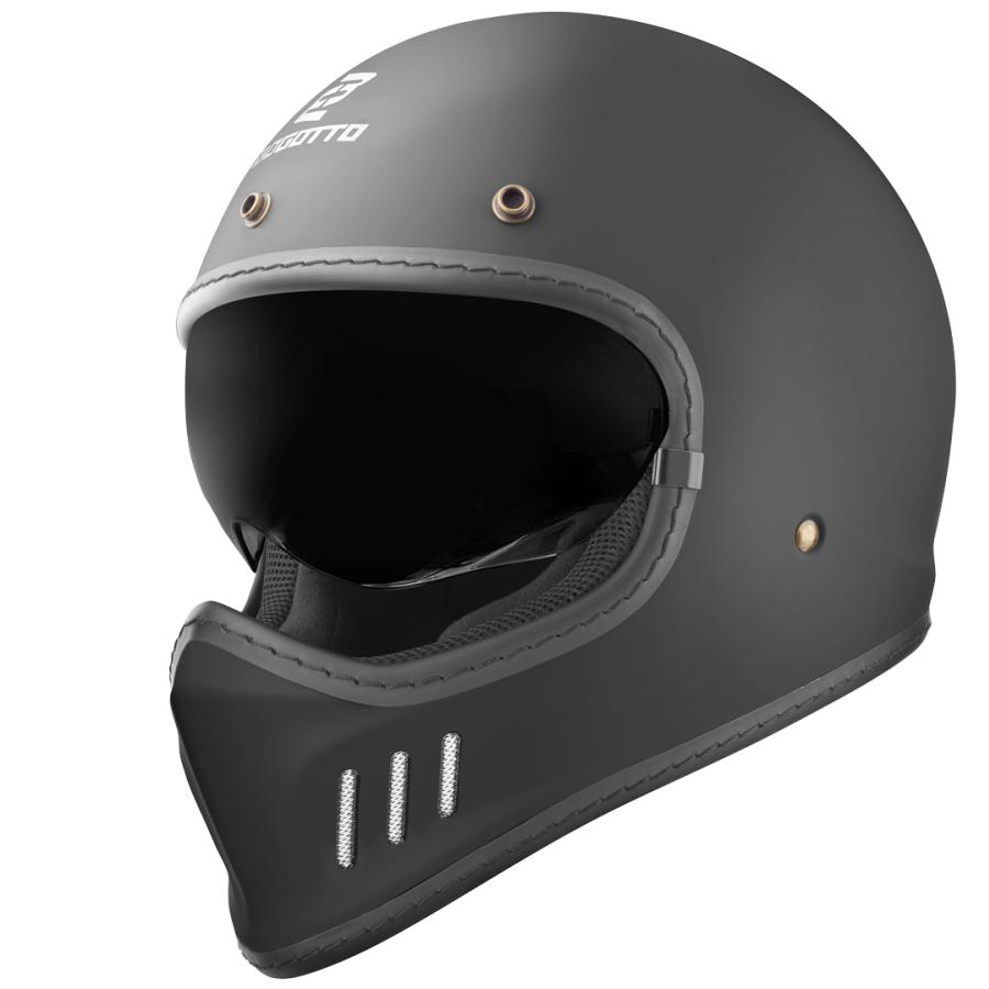 Bogotto ボゴット FF980 Caferacer ヘルメット / ブラックマット_1