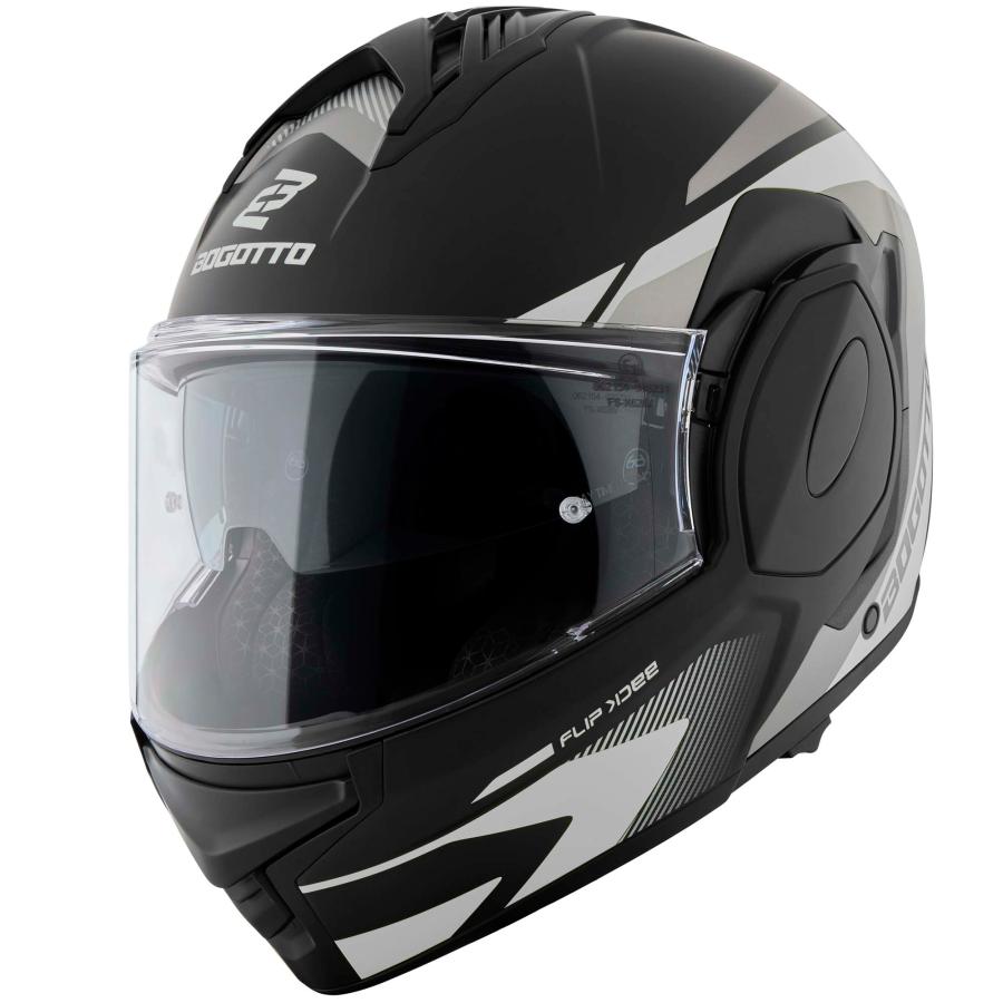 ボゴット Bogotto FS-X600 Atyr ヘルメット /ブラックマット・グレーの画像