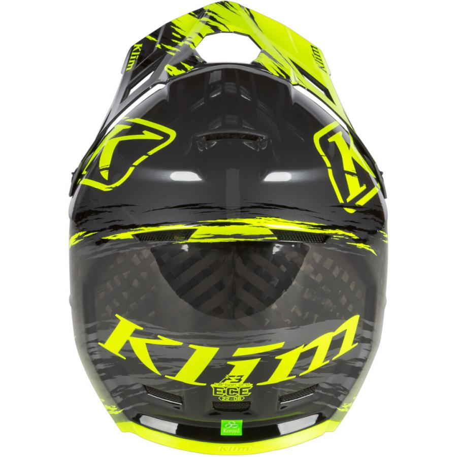 Klim クライム F3 Carbon Pro Thrashed Hi-Vis カーボン スノー