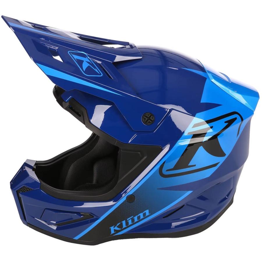 Klim クライム T1 Freeride スノーヘルメット / ダークブルー・ライトブルーの画像