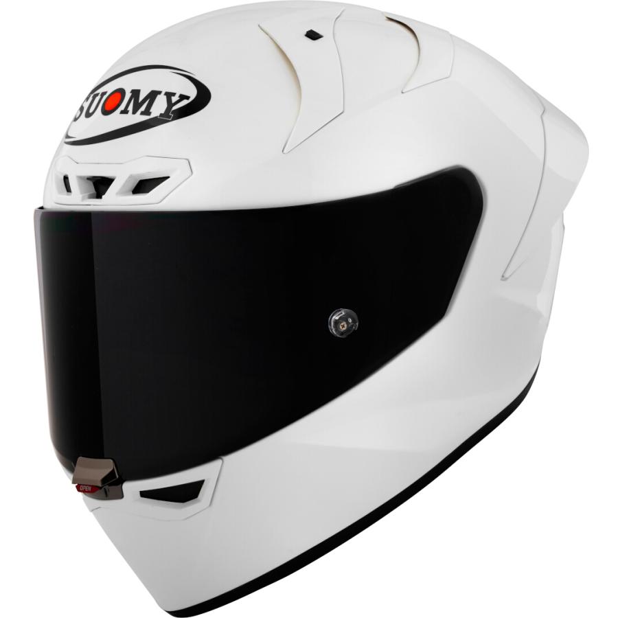 サロモン Rider ヘルメット ホワイト ミラーレンズ サイズL 使用済 バイク用フルフェイスヘルメットRIDEZ X HELMET OFF WHITE