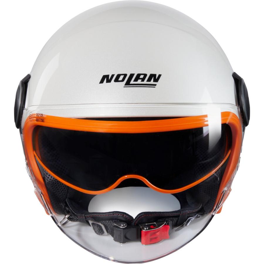 なな NOLAN（ノーラン） N21 Visor 06 Ocio ジェットヘルメット/ パール