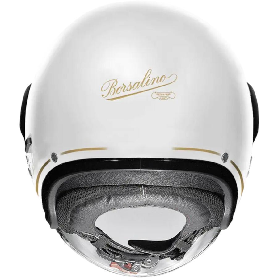 NOLAN ノーラン　ホワイト ジェットヘルメット　イタリア　ヴィンテージ NOLAN（ノーラン） N21 Visor 06 Borsalino ジェットヘルメット