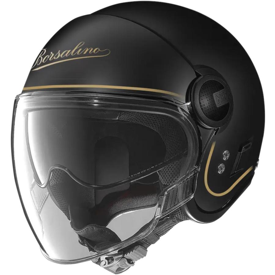 NOLAN ジェットヘルメット 黒　レア　ノーラン　イタリア　ヴィンテージ NOLAN（ノーラン） N21 Visor 06 Borsalino ジェットヘルメット