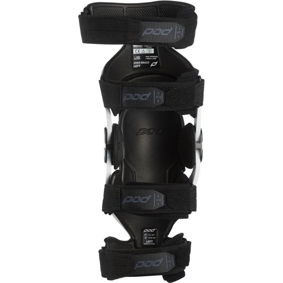 POD K4 Knee Brace M/Lホワイト/ブラック K4 2.0 Knee Braces by POD - Slavens Racing