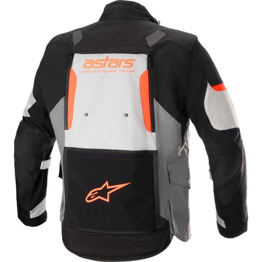 Alpinestars (アルパインスターズ) Halo Drystar 防水ジャケット / ブラック・グレー・オレンジの画像