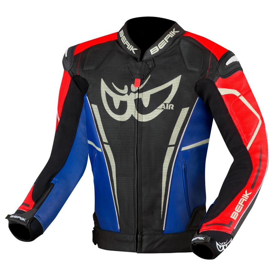 Berik べリック Street Pro Evo レザージャケット / ブラック・レッド