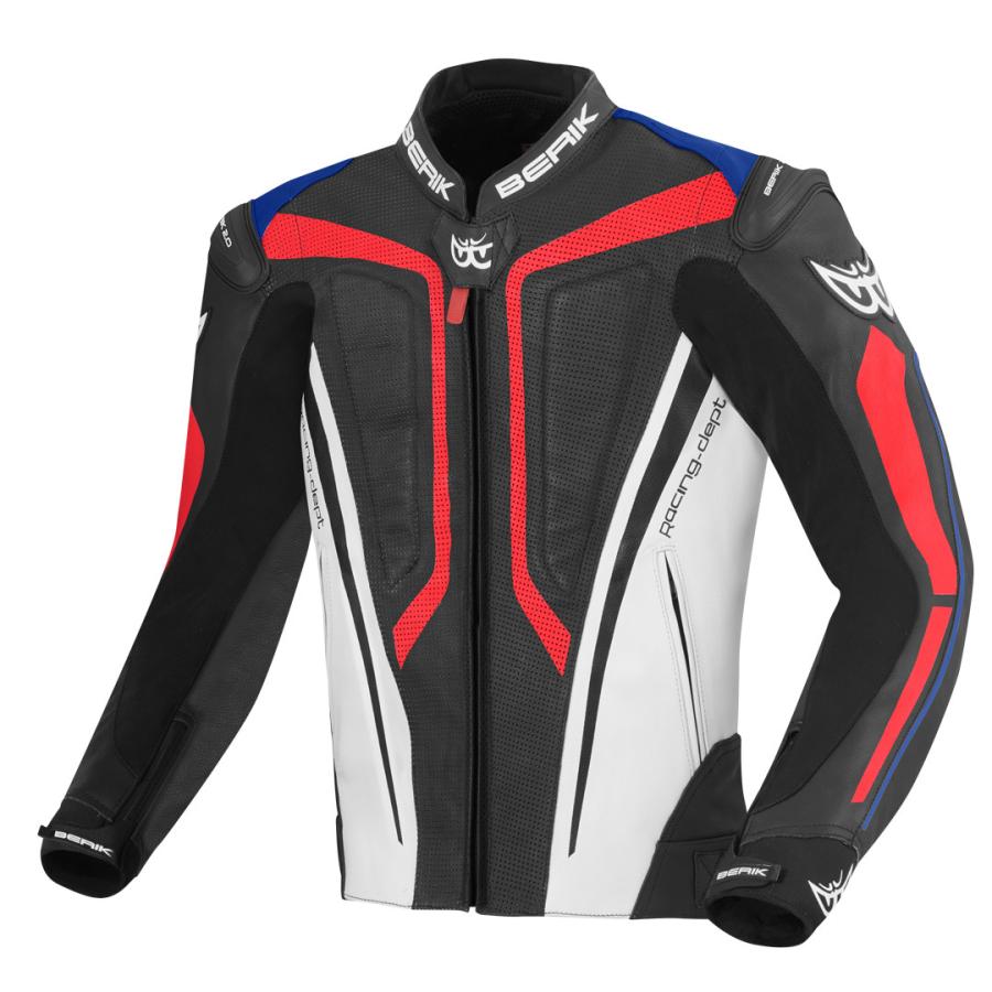 Berik べリック Street Pro レザージャケット / ブラック・ホワイト