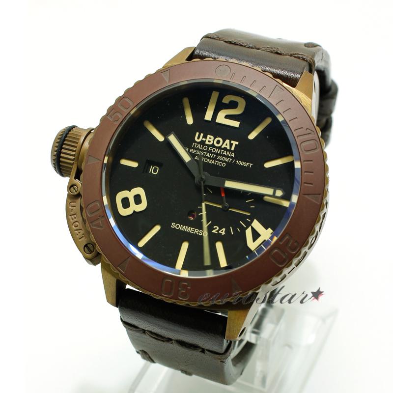 26【新品未使用】 特価 ユーボート ソマーソ 8486C 腕時計 メンズ U-BOAT SOMMERSO 自動巻き ブロンズ アンティーク加工 ダイバーズ ソンメルソ 【RIZ4540933948】(159667円)