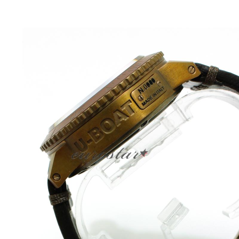 26【新品未使用】 特価 ユーボート ソマーソ 8486C 腕時計 メンズ U-BOAT SOMMERSO 自動巻き ブロンズ アンティーク加工 ダイバーズ ソンメルソ 【RIZ4540933948】(159667円)