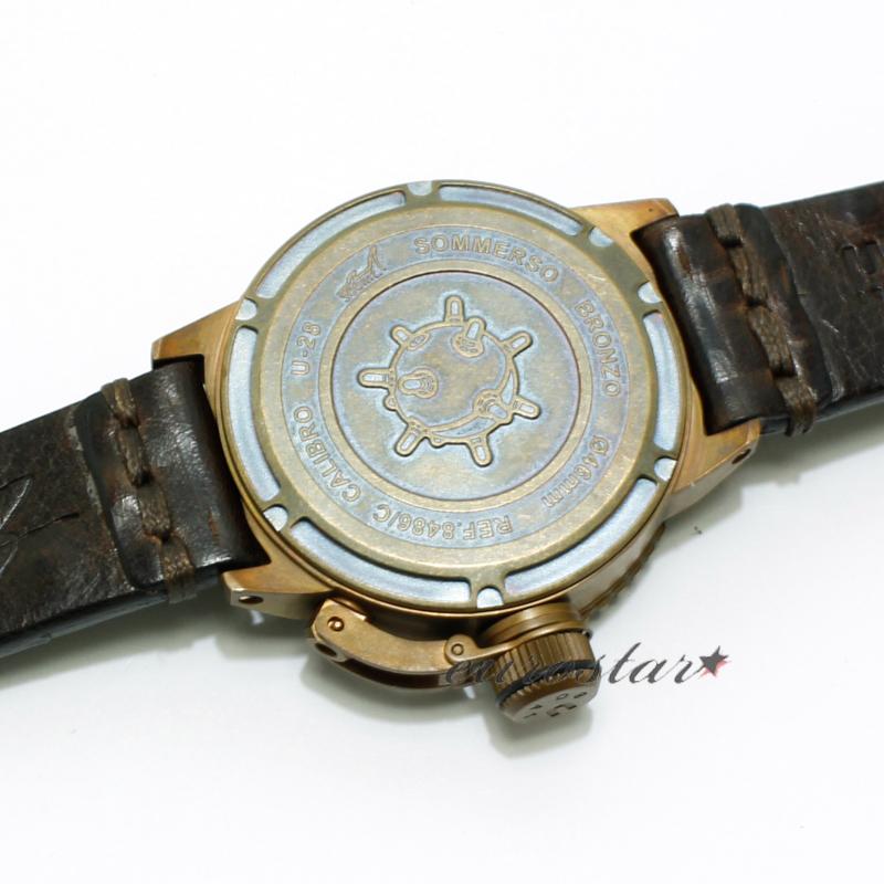 26【新品未使用】 特価 ユーボート ソマーソ 8486C 腕時計 メンズ U-BOAT SOMMERSO 自動巻き ブロンズ アンティーク加工 ダイバーズ ソンメルソ 【RIZ4540933948】(159667円)