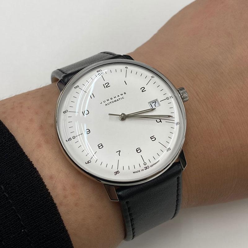 Junghans ユンハンス マックスビル 027 4700 02 自動巻き 腕時計 Junghans ユンハンス マックスビル 027 4700 02 自動巻き 腕時計