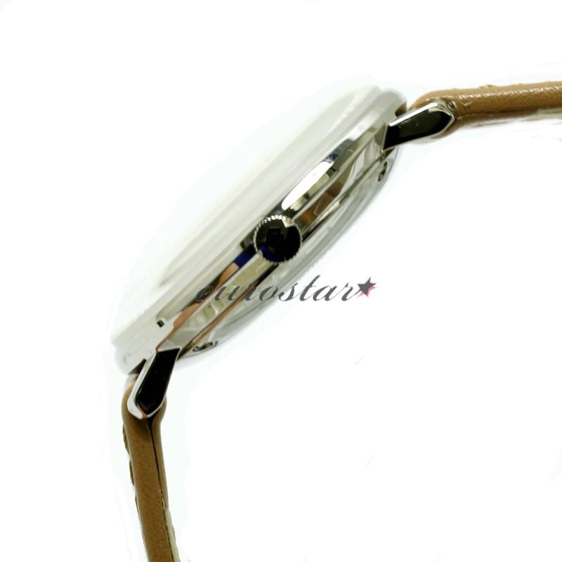ユンハンス マックスビル クライネ 027 4107 02 腕時計 メンズ ユニセックス 自動巻 JUNGHANS Kleine 027/4107.02 機械式 アナログ 革ベルトの画像