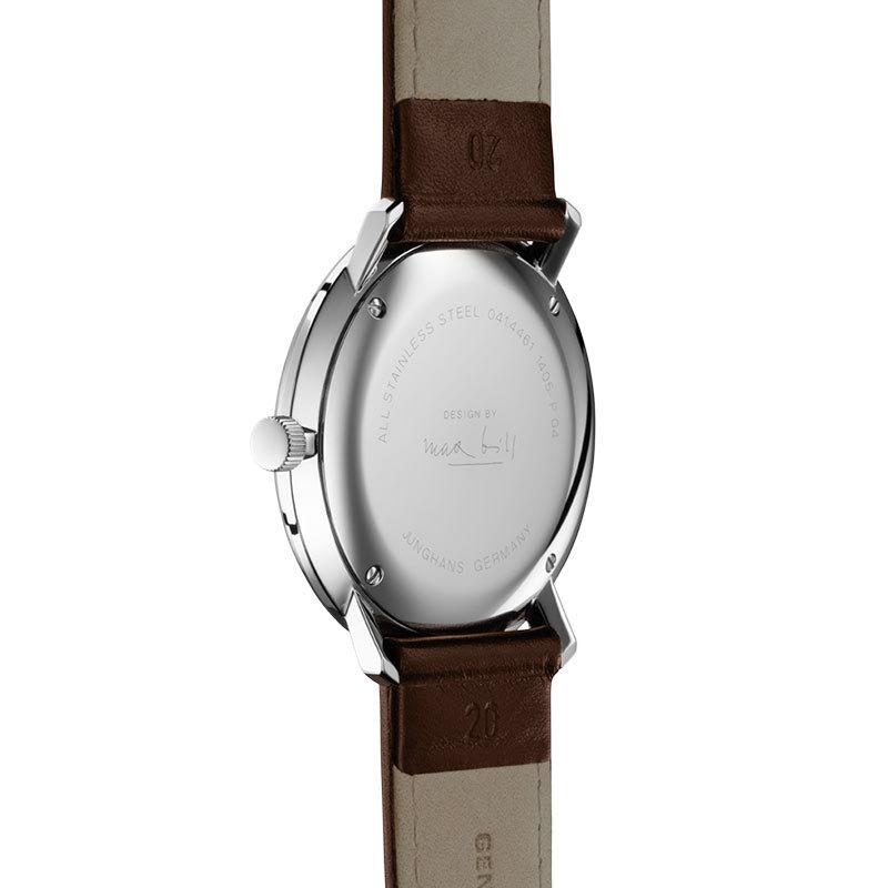 ユンハンス マックス ビル 041 4461 02 クオーツ 腕時計 即納可能! メンズ サファイアクリスタル JUNGHANS Max Bill 041/4461.021 アナログ ユニセックスの画像