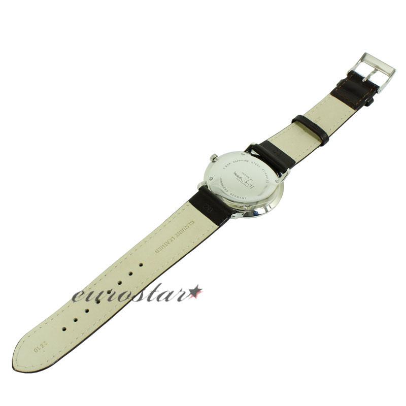 ユンハンス マックス ビル 041 4461 02 クオーツ 腕時計 即納可能! メンズ サファイアクリスタル JUNGHANS Max Bill 041/4461.021 アナログ ユニセックスの画像