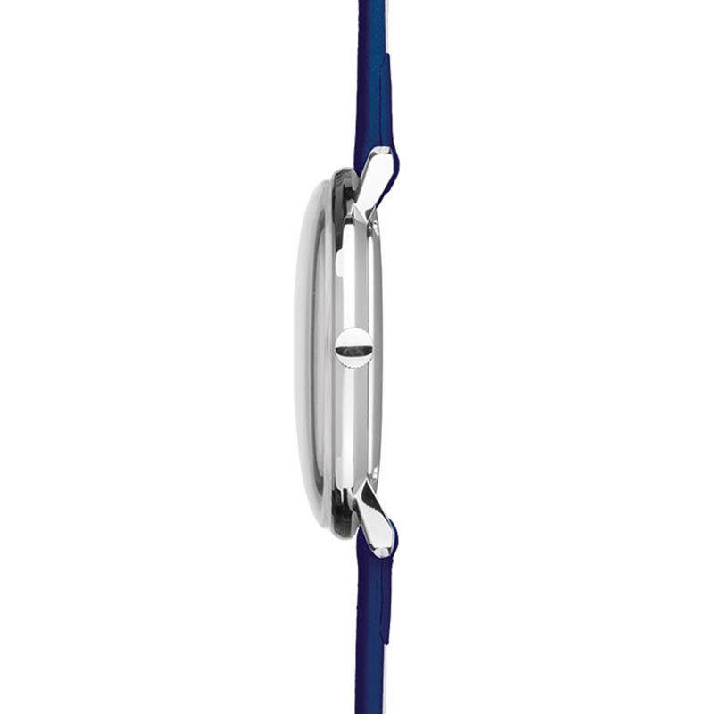 ユンハンス マックスビル レディ 047 4540 02 クオーツ 腕時計 レディース サファイアクリスタル JUNGHANS Max Bill by Junghans Lady 047/4540.02 ブルー系の画像