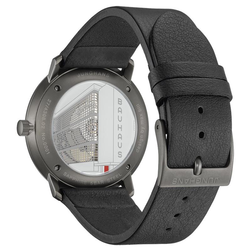ユンハンス マックスビル オートマティック バウハウス 27 4308 02 腕時計 メンズ 自動巻 JUNGHANS Max Bill Max Bill Automatic Bauhaus 27/4308.02の画像