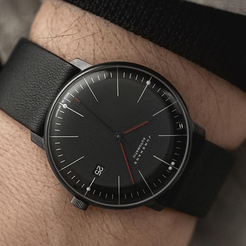 ユンハンス マックスビル オートマティック バウハウス 27 4308 02 腕時計 メンズ 自動巻 JUNGHANS Max Bill Max Bill Automatic Bauhaus 27/4308.02の画像