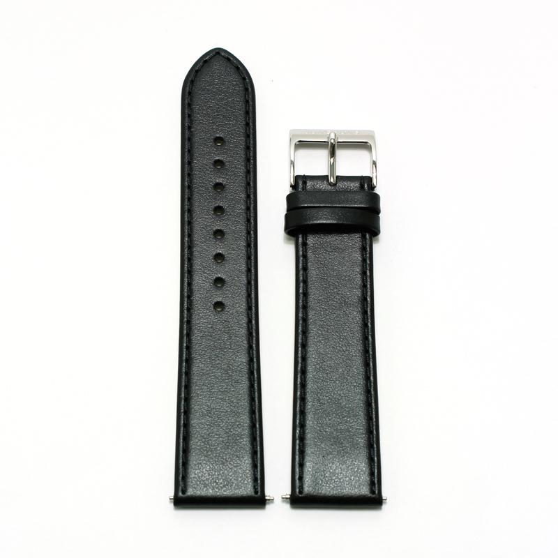 Junghans（ユンハンス） マックスビル 純正革ベルト JHLS ブラック