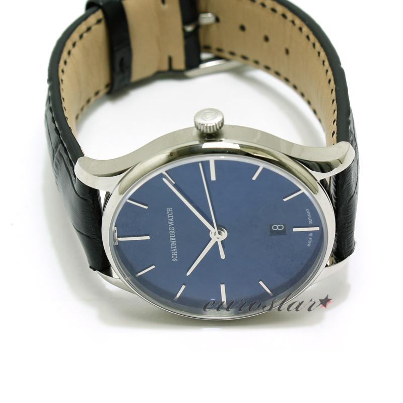 特価 シャウボーグ クラソコ CLASSOCO-BL 腕時計 メンズ 自動巻 SCHAUMBURG クラシコ クラシック ブルー系の画像