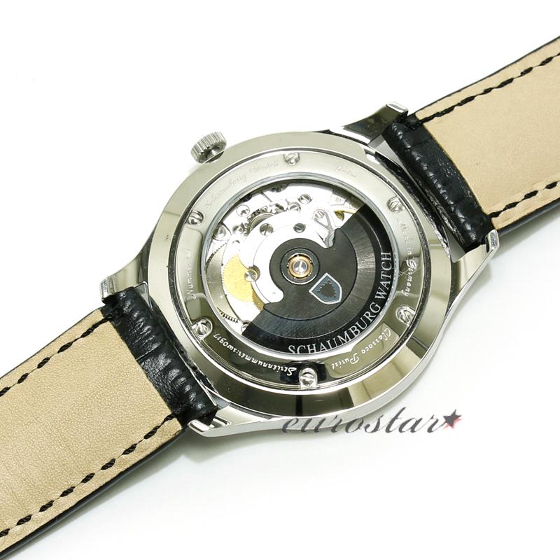 特価 シャウボーグ クラソコ CLASSOCO-BL 腕時計 メンズ 自動巻 SCHAUMBURG クラシコ クラシック ブルー系の画像