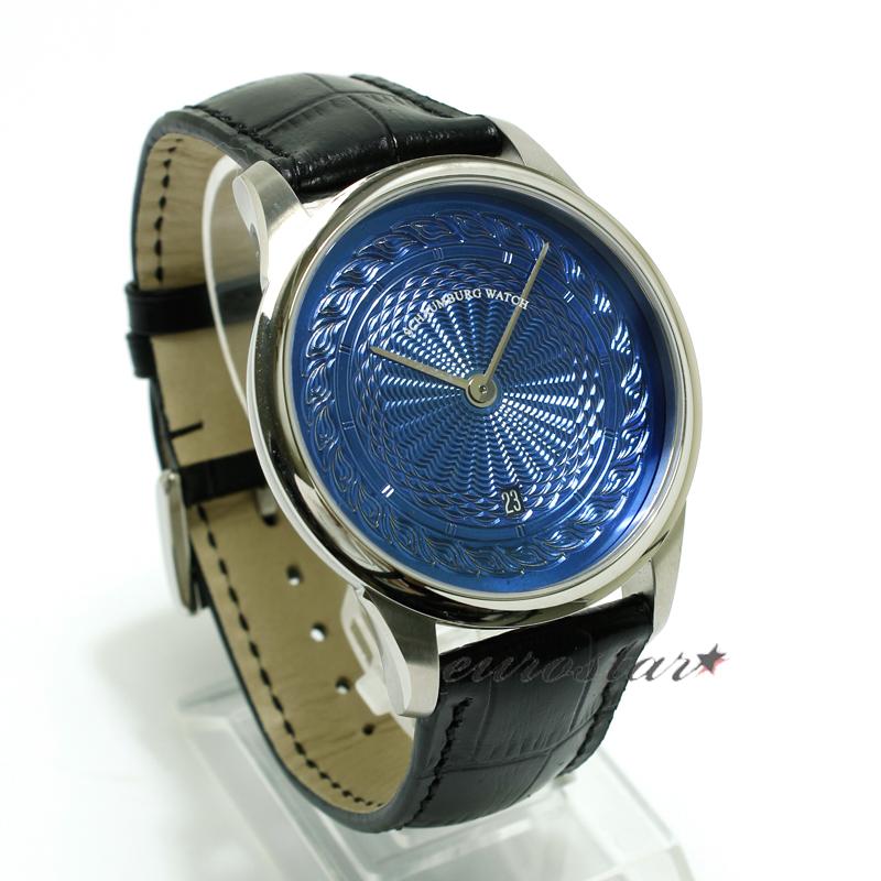 特価 シャウボーグ ウニカトリウム MARLEMATIC-BLブルーダイヤル 腕時計 メンズ SCHAUMBURG Unikatorium Hand Made Marlematic ブルー系の画像