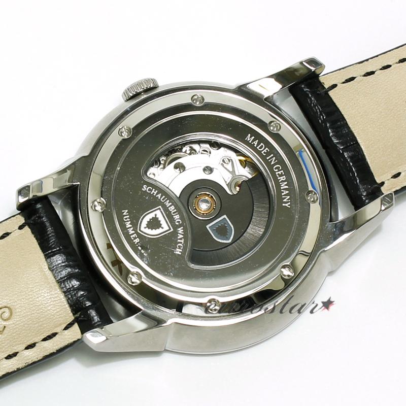 特価 シャウボーグ ウニカトリウム MARLEMATIC-BLブルーダイヤル 腕時計 メンズ SCHAUMBURG Unikatorium Hand Made Marlematic ブルー系の画像