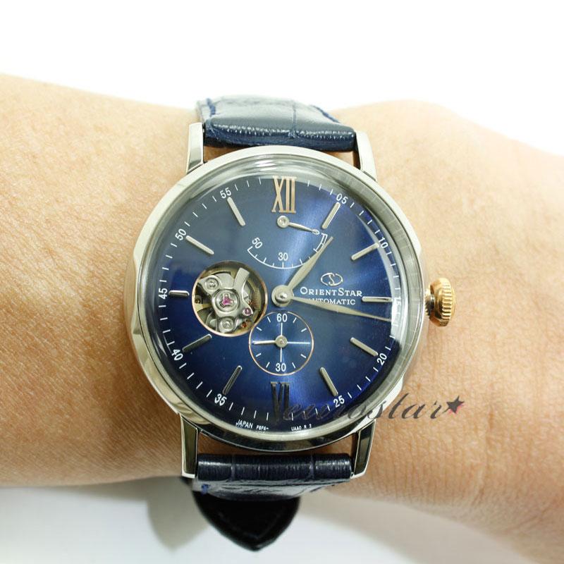 オリエントスター  クラシックセミスケルトン RK-AV0012L 腕時計 メンズ Orient Star CLASSIC SEMI SKELETON レザーベルト 自動巻 プレゼント 限定の画像
