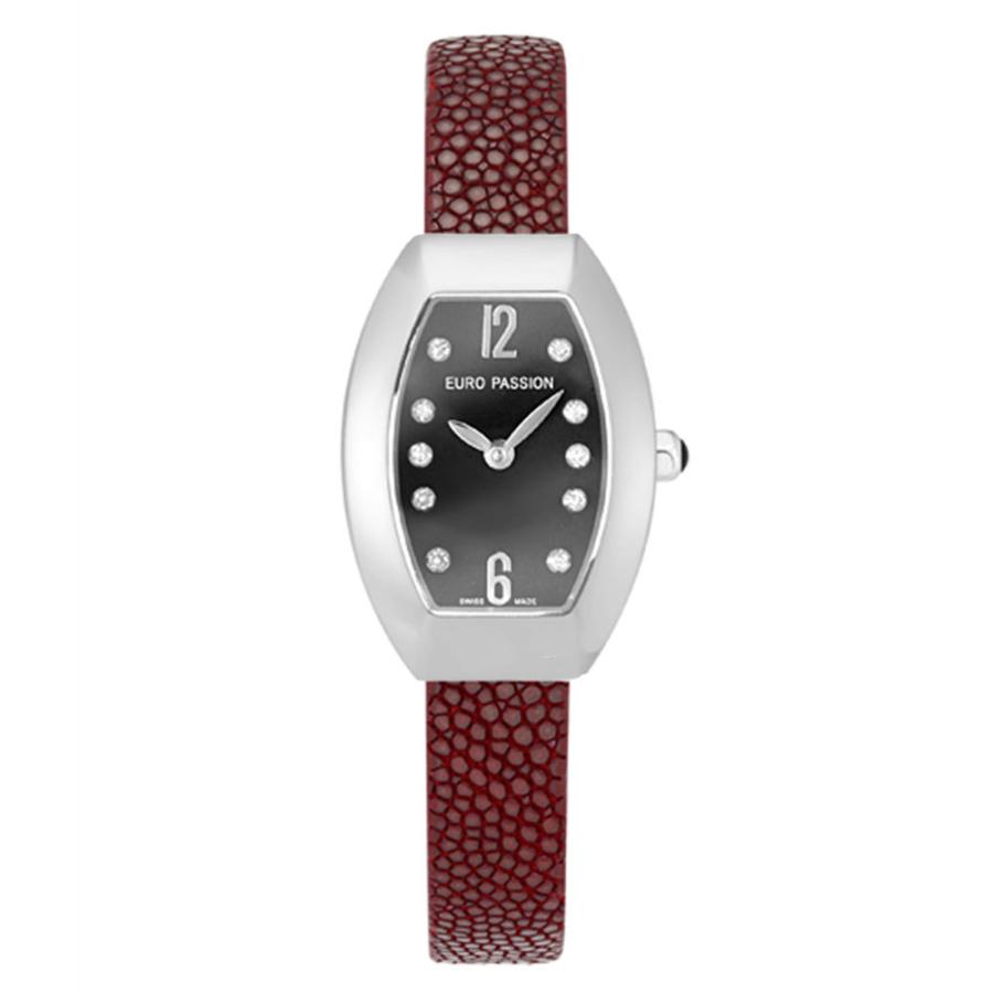 特価品 ユーロパッションウォッチ トノー・プレーン 925BA-GRD 腕時計 レディース EURO PASSION WATCH Tonneau Plain ワインレッド系