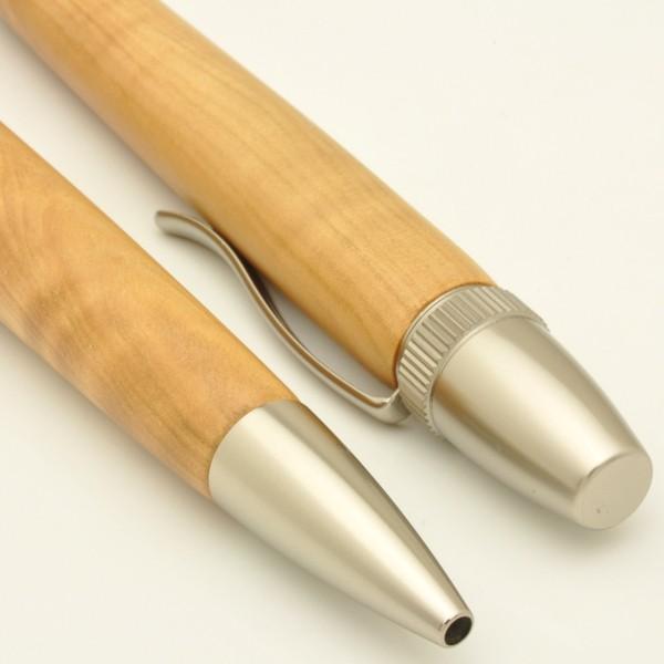 ボールペン 木製 Wood Pen（銘木ボールペン）栃/とち ちじみ杢 SP15302