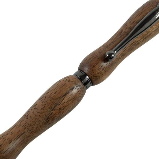 Wood Pen 8color（銘木ボールペン）胡桃/ウォールナット TWD1601 ボールペン fstyle 時計取り扱い｜euro｜02