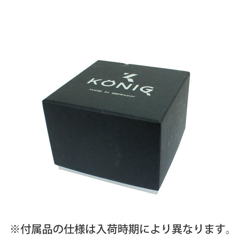 特価品 ケーニグ カーボン K74CB003 腕時計 メンズ KONIG K74 CARBON 自動巻 ケーニッヒ スケルトン レザーストラップ グリーン系の画像