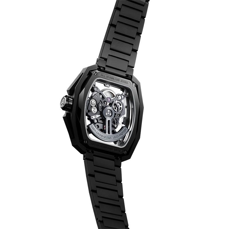 シガ デザイン SeriesZ ハンター Z035-BB01-W1B 腕時計 即納可能! 自動巻 CIGA Design Series Z HUNTER Blackの画像
