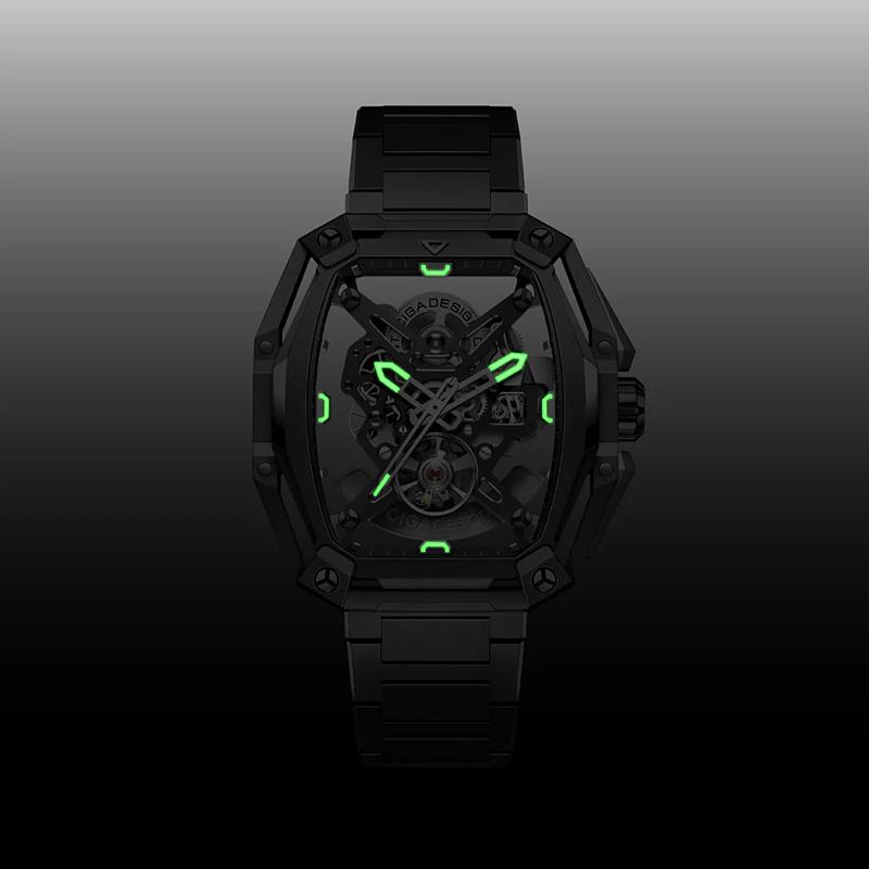 シガ デザイン SeriesZ ハンター Z035-BB01-W1B 腕時計 即納可能! 自動巻 CIGA Design Series Z HUNTER Blackの画像