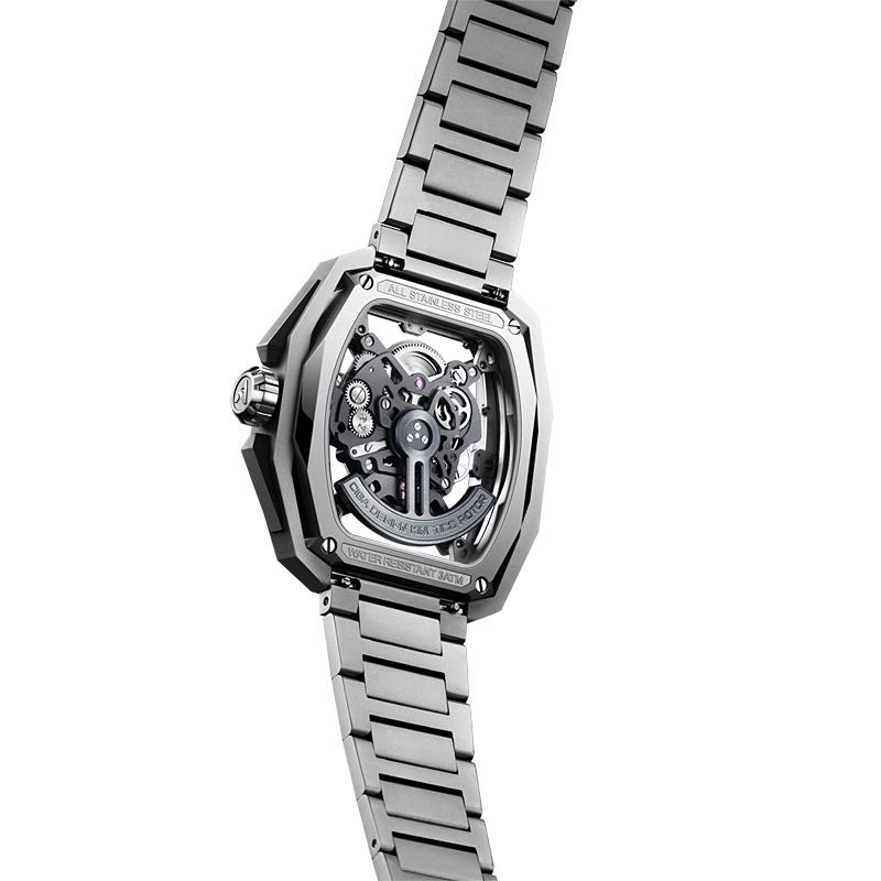 シガ デザイン SeriesZ ハンター Z035-SS01-W1S 腕時計 自動巻 CIGA Design Series Z HUNTER Silverの画像