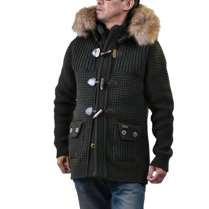 バーク Bark ウールニット ダッフルコート72b8005 C 272 カーキ ギフト プレゼント ユーロブランド サンエー 通販 Yahoo ショッピング