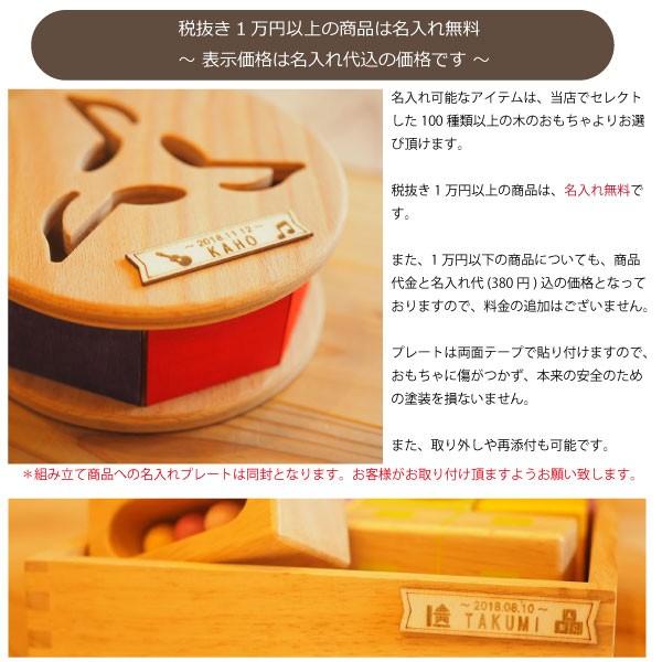 BorneLund ボーネルンド パレットシロフォン 名入れセット : 木の