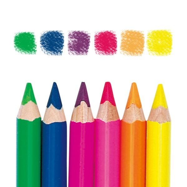 LYRA リラ社 Super FERBY スーパーファルビー 色鉛筆 軸カラー ネオン6色セット｜eurobus｜03