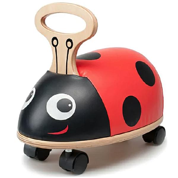 Skipper スキッパー ライドアンドロール レディーバード 名入れセット ~ 出産祝い、ハーフバースデイ、1歳・2歳の誕生日の画像