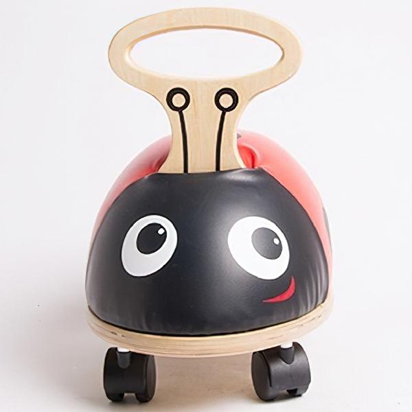 Skipper スキッパー ライドアンドロール レディーバード 名入れセット ~ 出産祝い、ハーフバースデイ、1歳・2歳の誕生日の画像