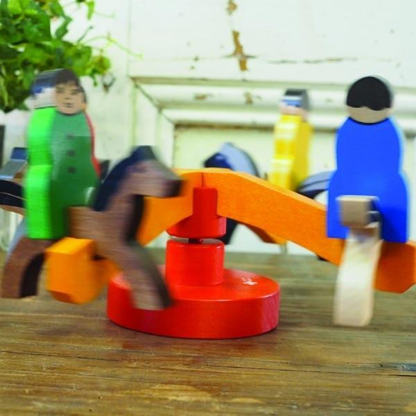 Albisbrunn アルビスブラン社 メリーゴーランド 小 : 木の Albisbrunn アルビスブラン社 メリーゴーランド 小 : 木の