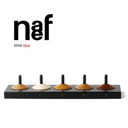 Naef ネフ社 木のコマ5個セット Holzkreisel