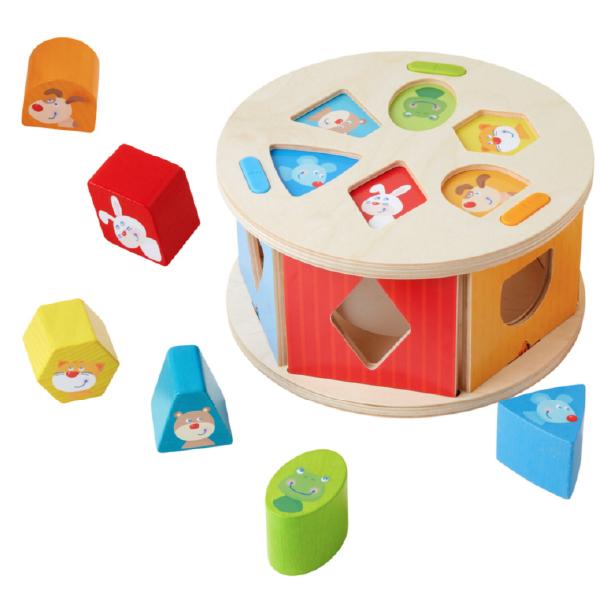 HABA ハバ 型はめボックス かわいい動物 ドイツ 1歳 ブラザー