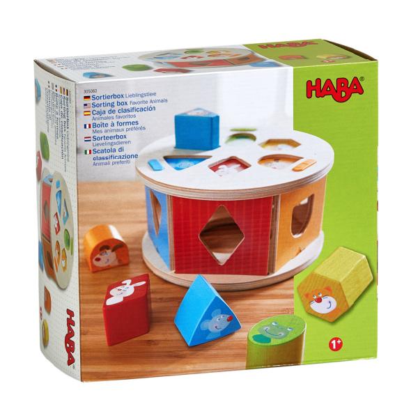 HABA ハバ 型はめボックス かわいい動物 ドイツ 1歳 ブラザー
