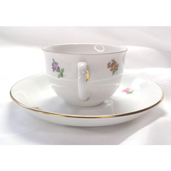 アウガルテン『スキャタードフラワー』ディナープレート 2枚セット