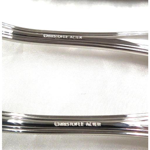 クリストフル ステンレス アルビ（2417）フォーク、ナイフセット 新品