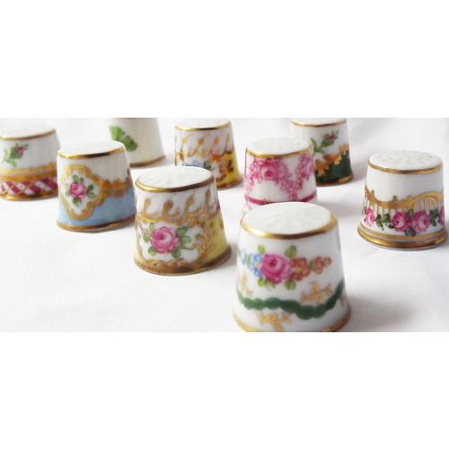 SALE現品限り特価　ドレスデン/磁器製　小花指ぬき【ハンドペイント/2000】新品　ポイント10倍_5