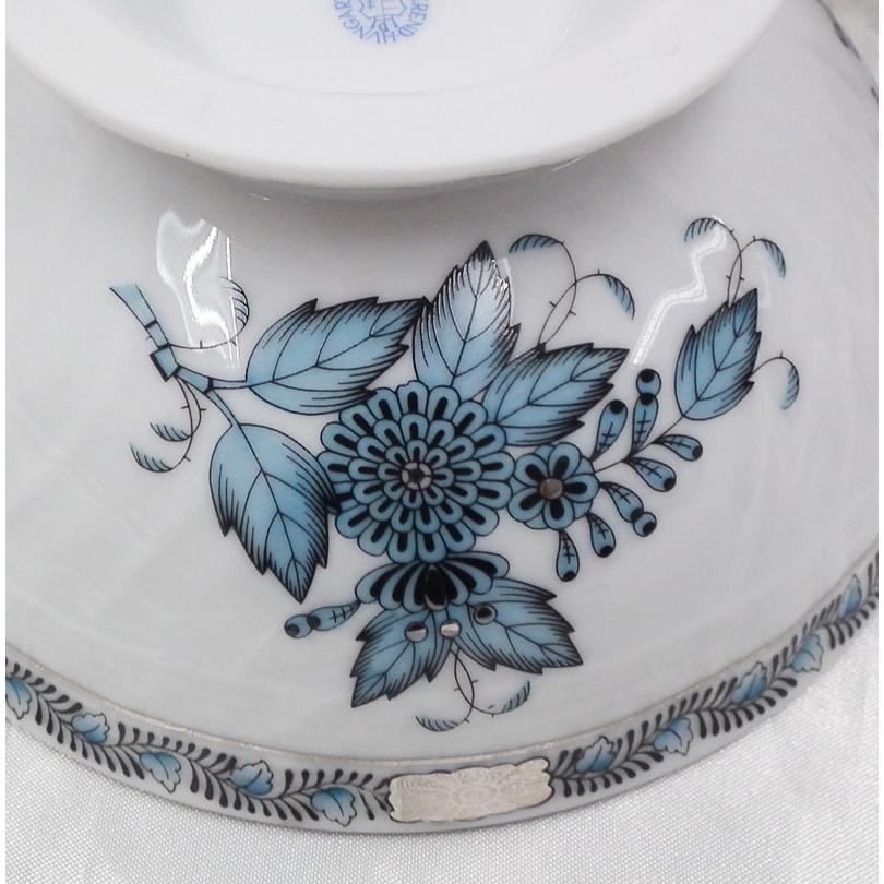 ヘレンド（HEREND） アポニーターコイズプラチナ ボウルφ13cm ATQ3